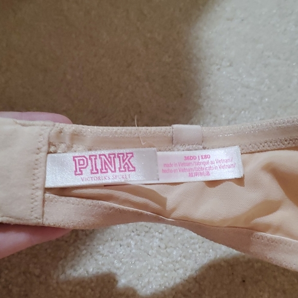 PINK strapless pushup bra - Picture 3 of 3